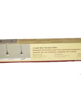 Style Selections 3-Light Bronze Transitional Cylinder Mini Hanging Pendant Light